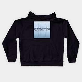 Anstruther Harbour and Sea Haar Kids Hoodie